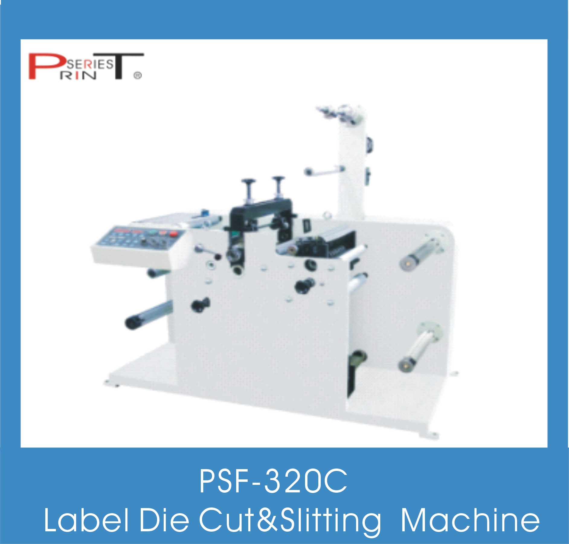 Label Printing Machine, Flexo/Screen/Rotary Printing Machine, Adhesive Rotary Die Cutting&Slitting Machine