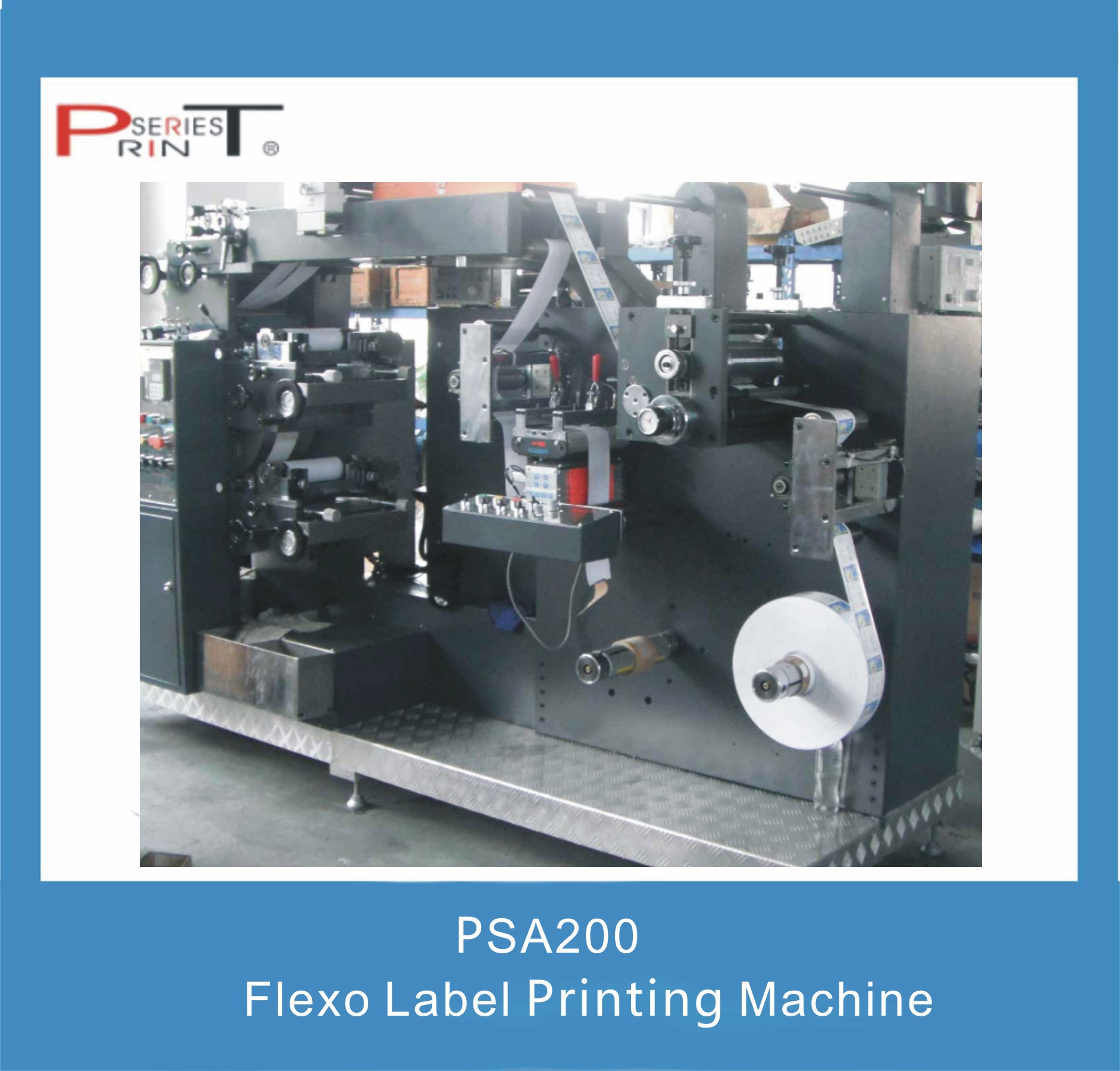 Label Printing Machine, Flexo/Screen/Rotary Printing Machine, Waterbase Ink Printing Machine/ Solvent Flexo Printing