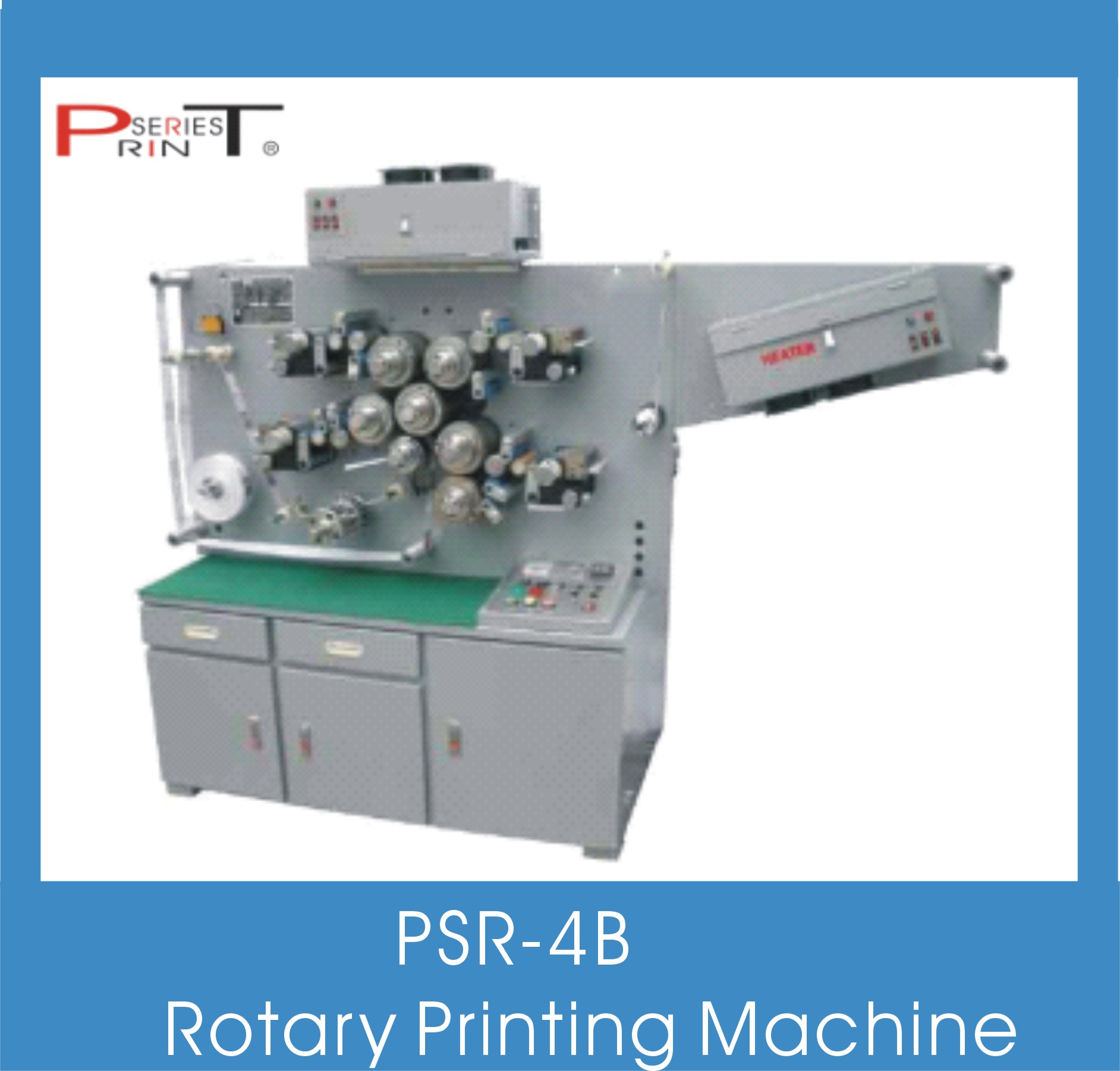 Label Printing Machine, Flexo/Screen/Rotary Printing Machine, 4 Colors Rotary Printing Machine