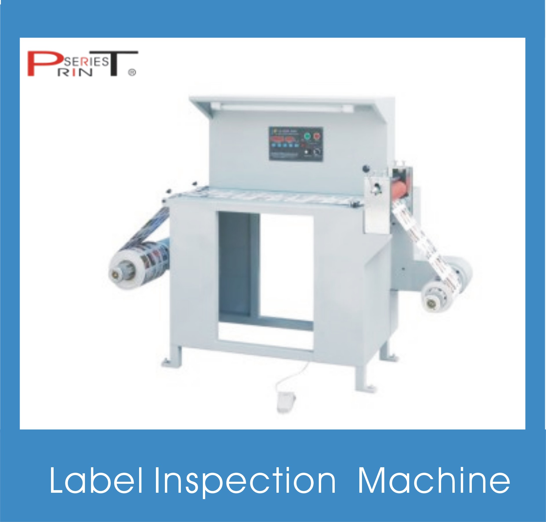 Label Printing Machine, Flexo/Screen/Rotary Printing Machine, Adhesive Label Inspection Machine