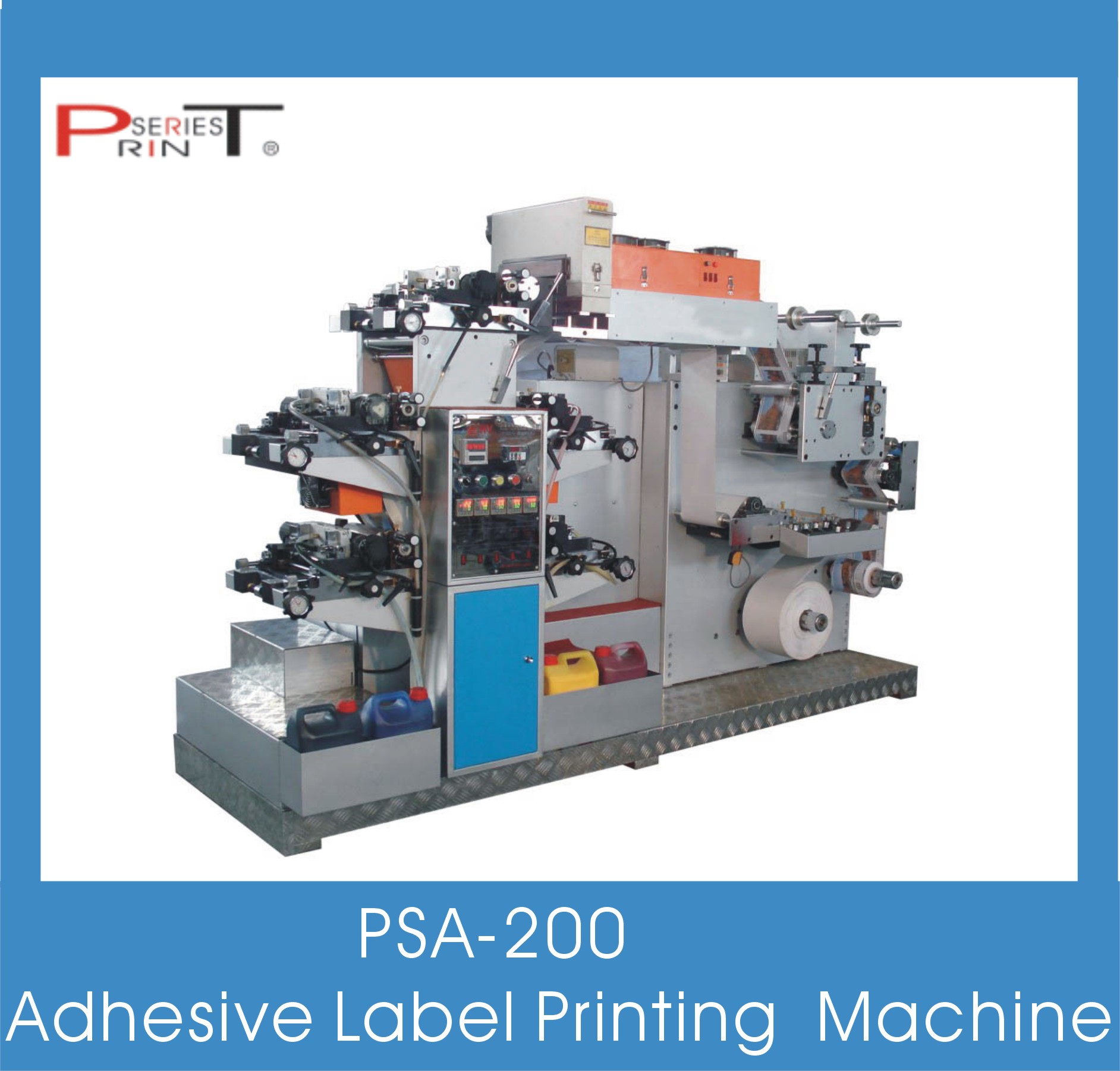 Label Printing Machine, Flexo/Screen/Rotary Printing Machine, Self Adhesive Label Flexo Printing Machine