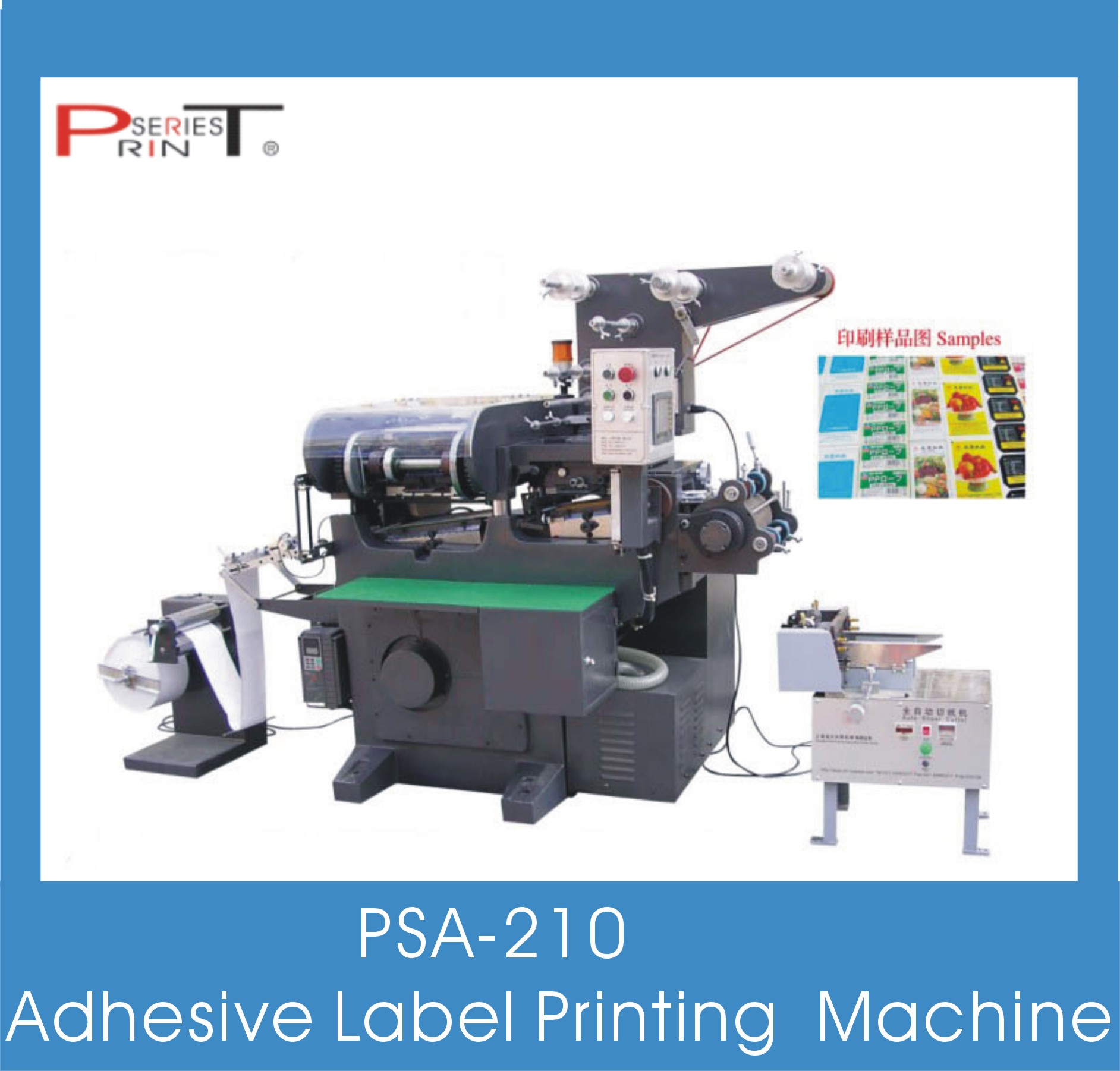 Label Printing Machine, Flexo/Screen/Rotary Printing Machine, Adhesive Label Printing Machine