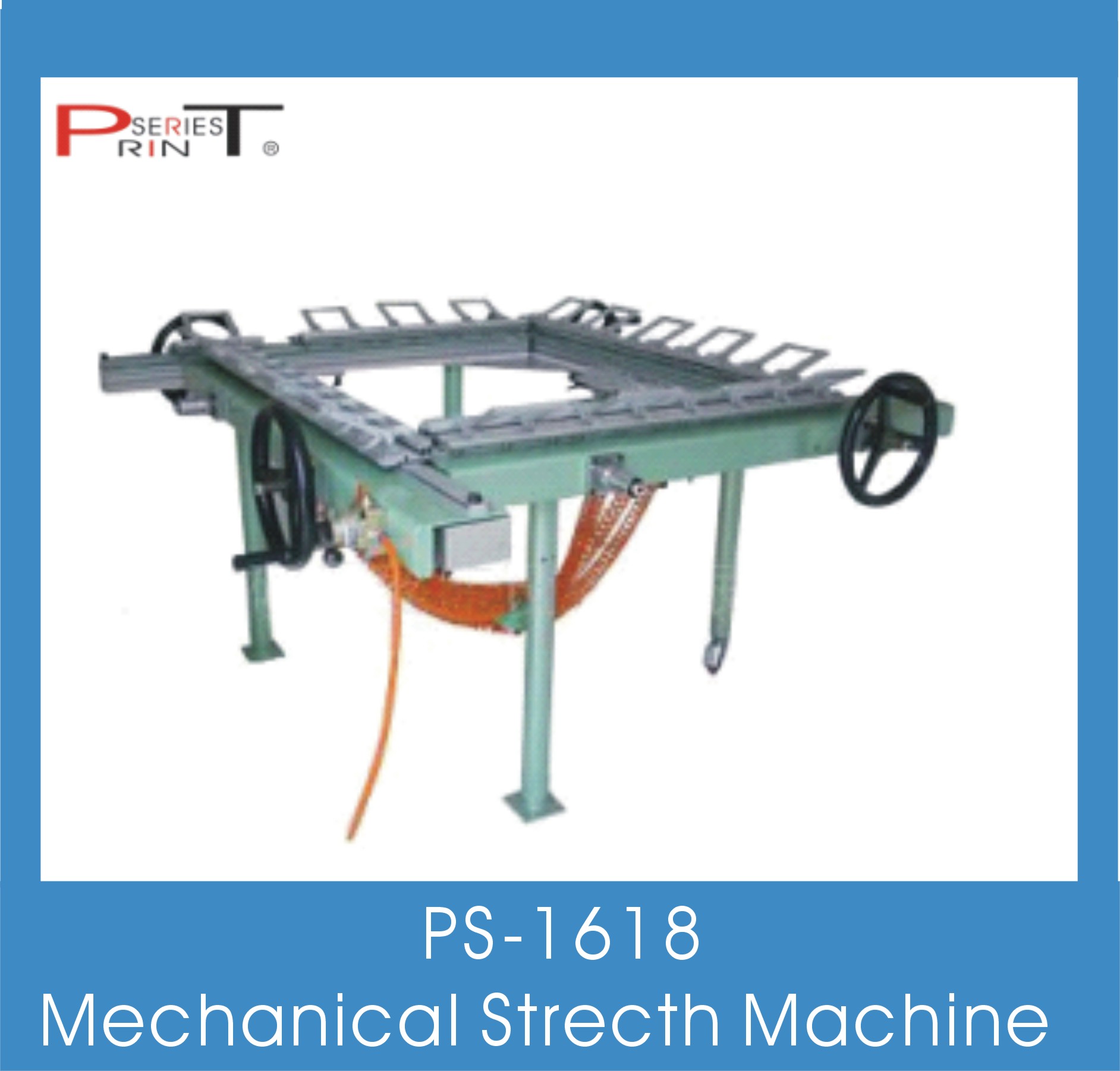 Label Printing Machine, Flexo/Screen/Rotary Printing Machine, Mechanical Screen Stretching Machine